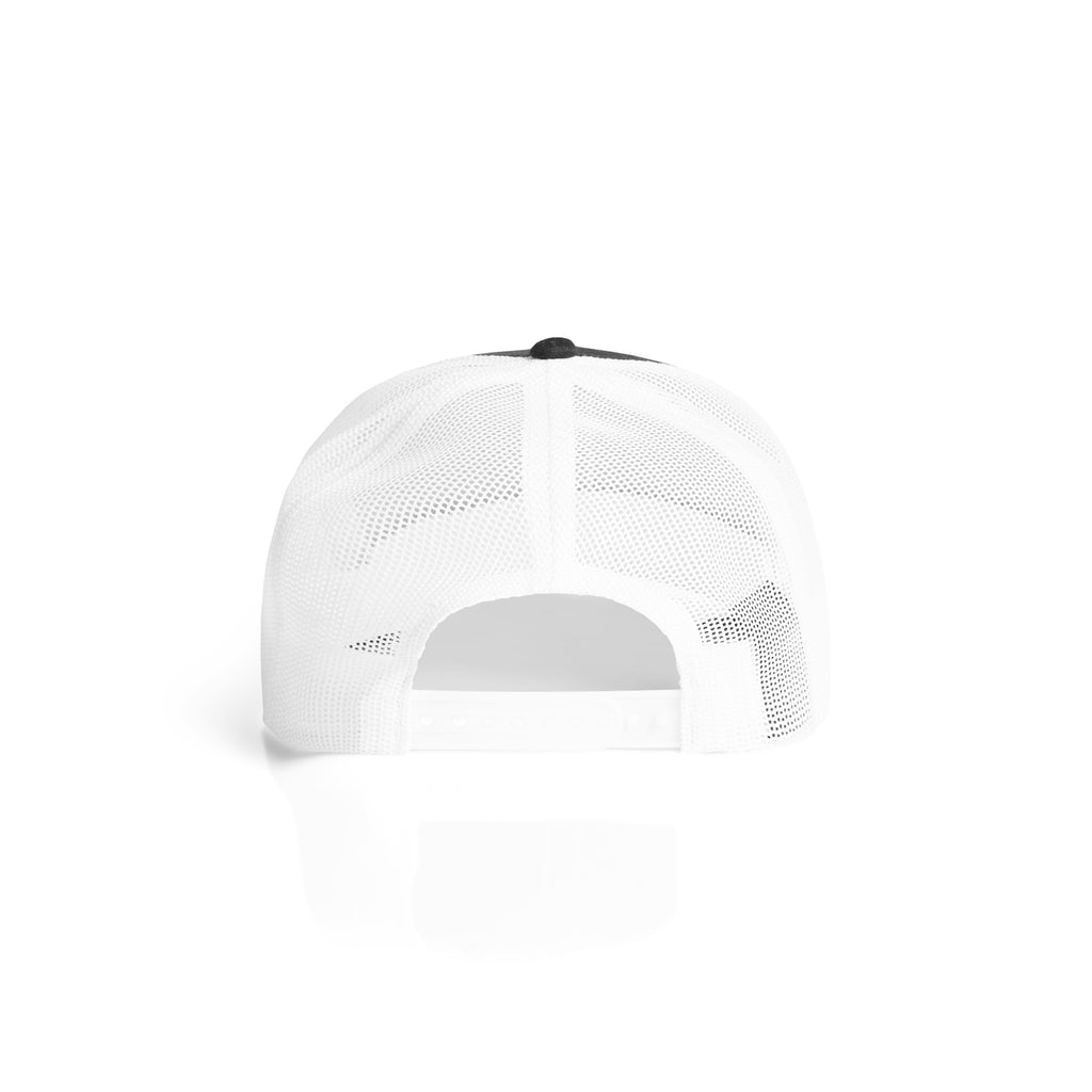 Logo Trucker Hat - Black/White
