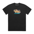 Commodore Bearings - Ceramic T-Shirt (FADED BLACK)