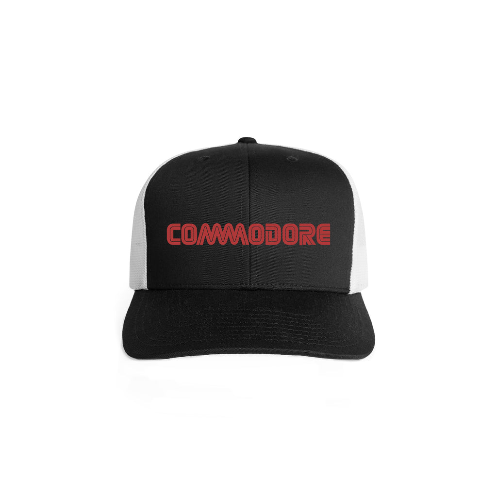 Logo Trucker Hat - Black/White