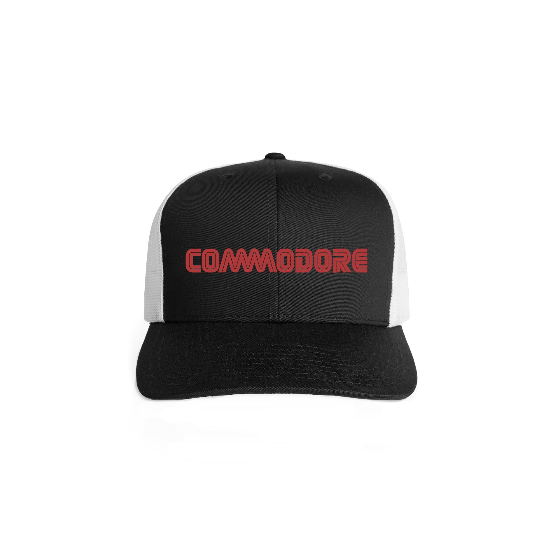 Logo Trucker Hat - Black/White