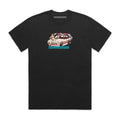 Commodore Bearings - Swiss T-Shirt (FADED BLACK)