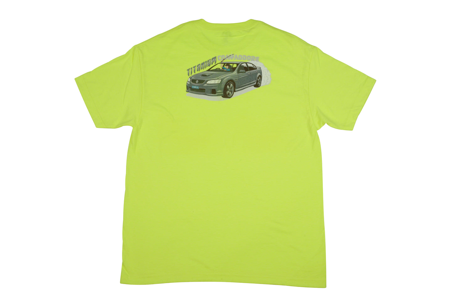 Commodore Bearings - Titanium Tee (Safety Green)