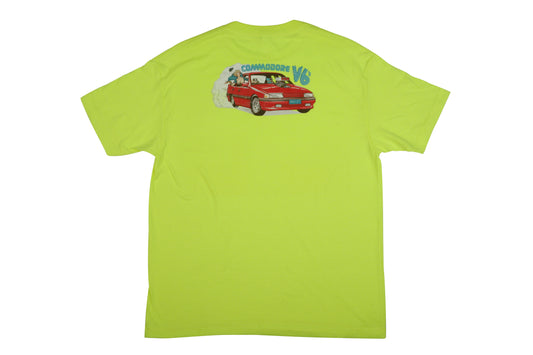 Commodore Bearings - V6 Tee (Safety Green)