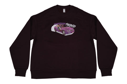 Commodore Bearings - Shieldless Crew (Plum)